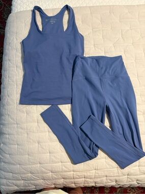 NWOT Beyond Yoga Powerbeyond Strive Racerback Tank & High-Waist Leggings